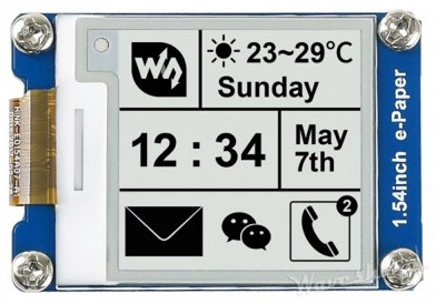 Waveshare 1.54" (V2) e-Paper