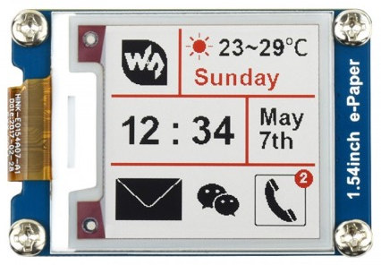 Waveshare 1.54" (B) e-Paper