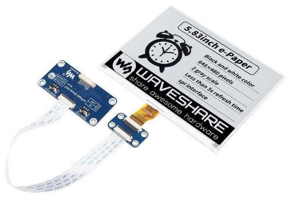 Waveshare 5.83" e-Paper