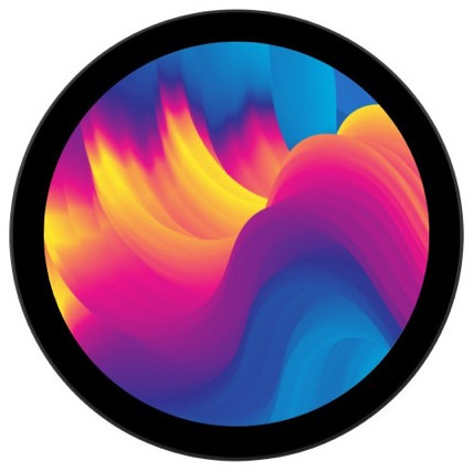 Waveshare 5" round 1080×1080 LCD