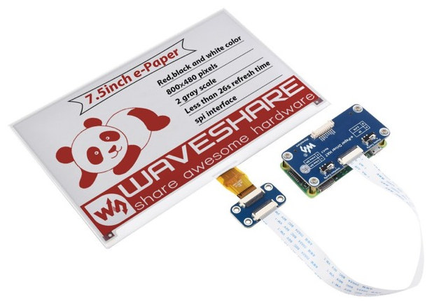 Waveshare 7.5" (B V2) e-Paper