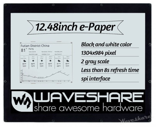 Waveshare 12.48" e-Paper