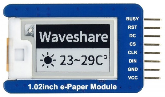 Waveshare 1.02" (D) e-Paper