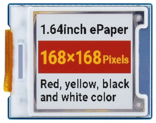 Waveshare 1.64" (G) e-Paper
