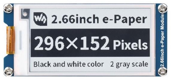 Waveshare 2.66" e-Paper