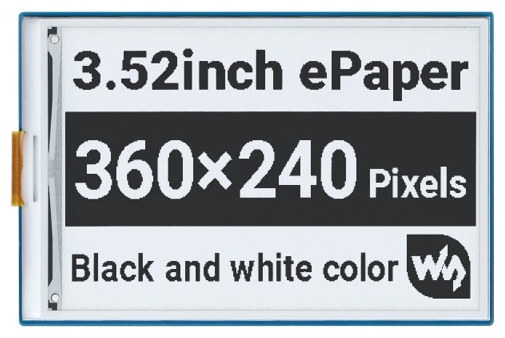 Waveshare 3.52" e-Paper