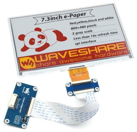 Waveshare 7.3" (G) e-Paper